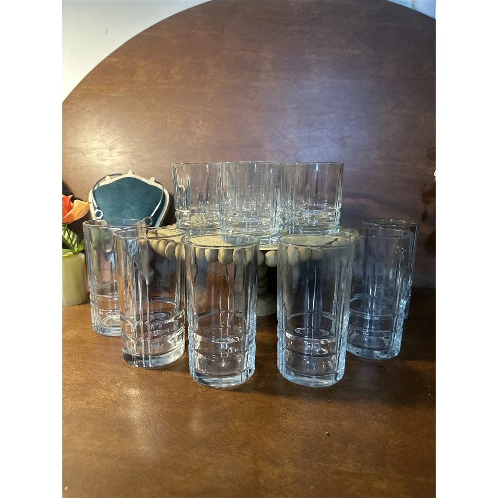 crystal d'arques durand highball water glasses Set Of 6